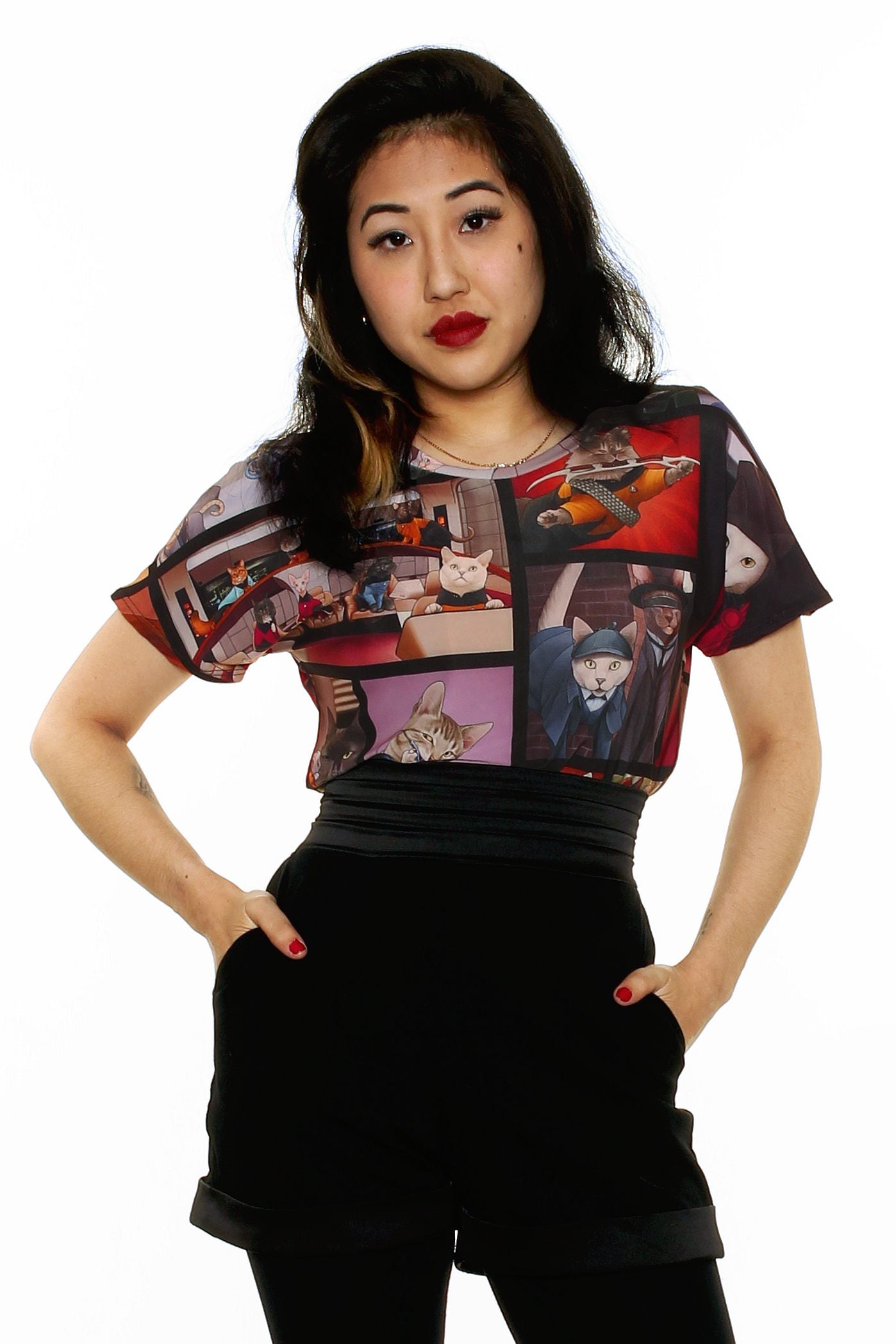 Star Trek™ TNG CATS Loose Fit Tunic