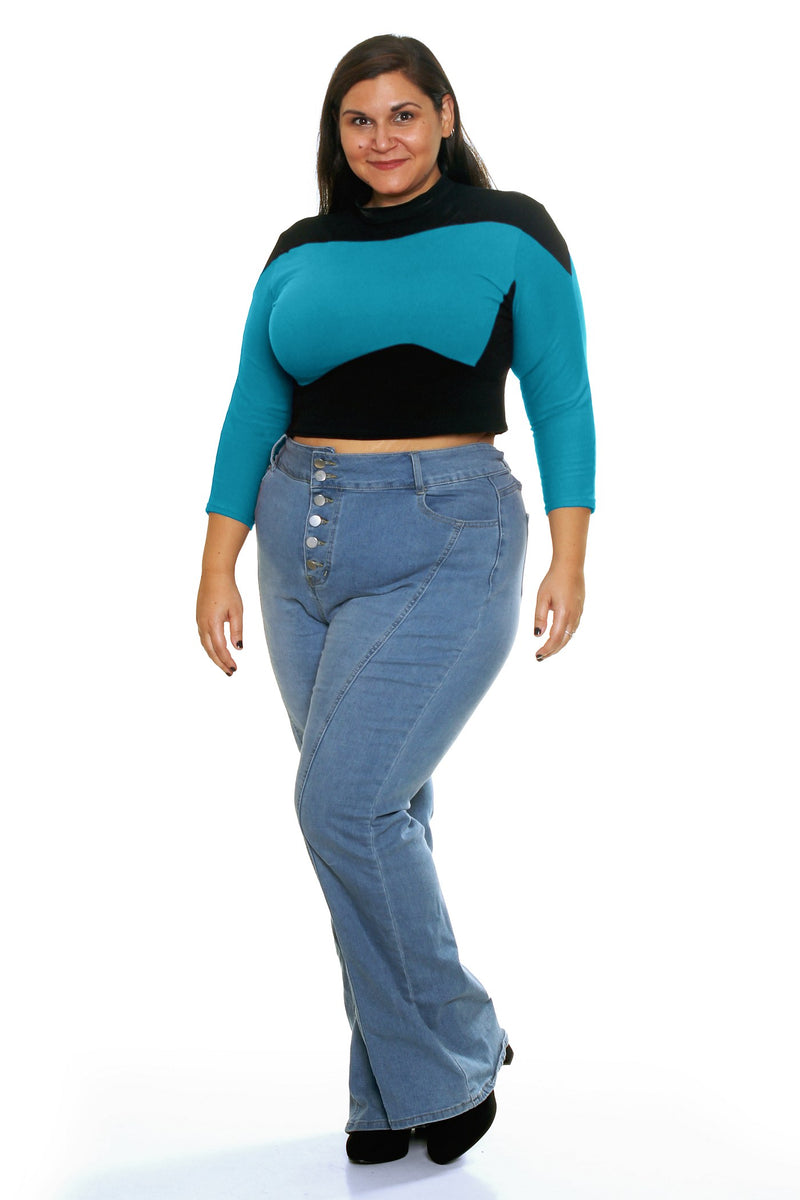 Generation Mod Top in Blue
