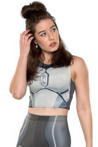 Platinum Crop Top
