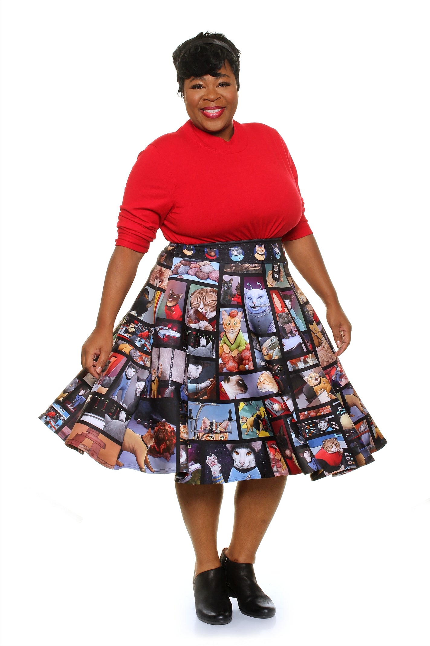 Star Trek™ TOS CATS Midi Skirt