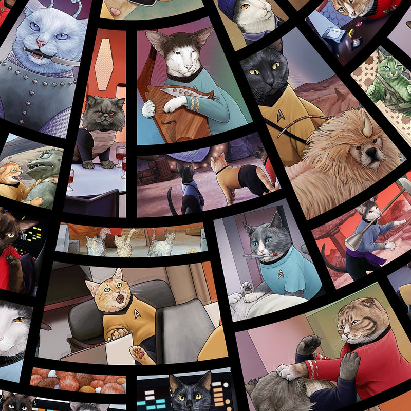 Star Trek™ TOS CATS Midi Skirt